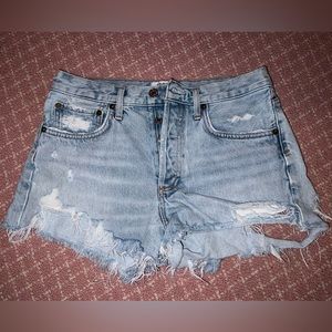 AGOLDE denim shorts, 27
